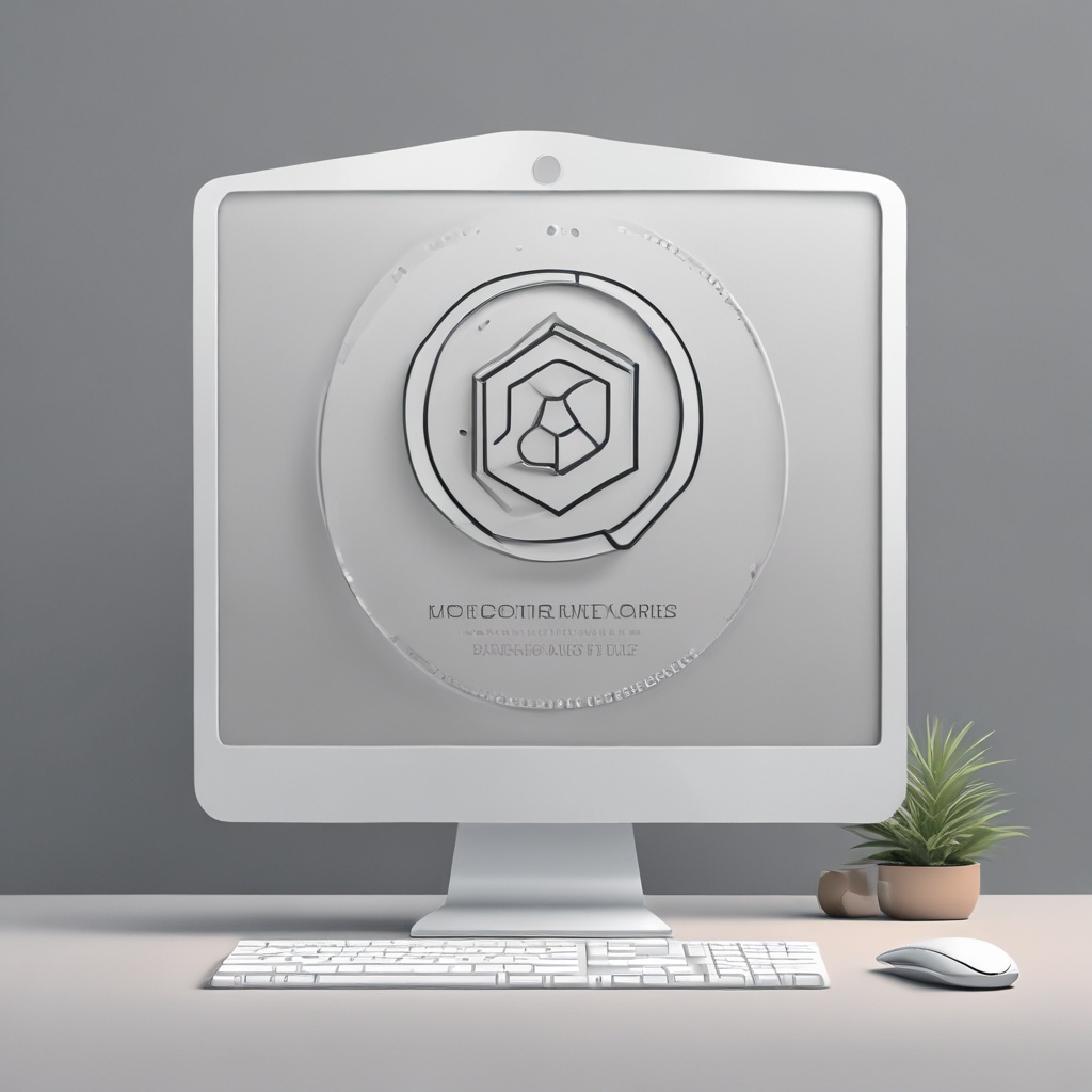 Company Logo centered on a login page